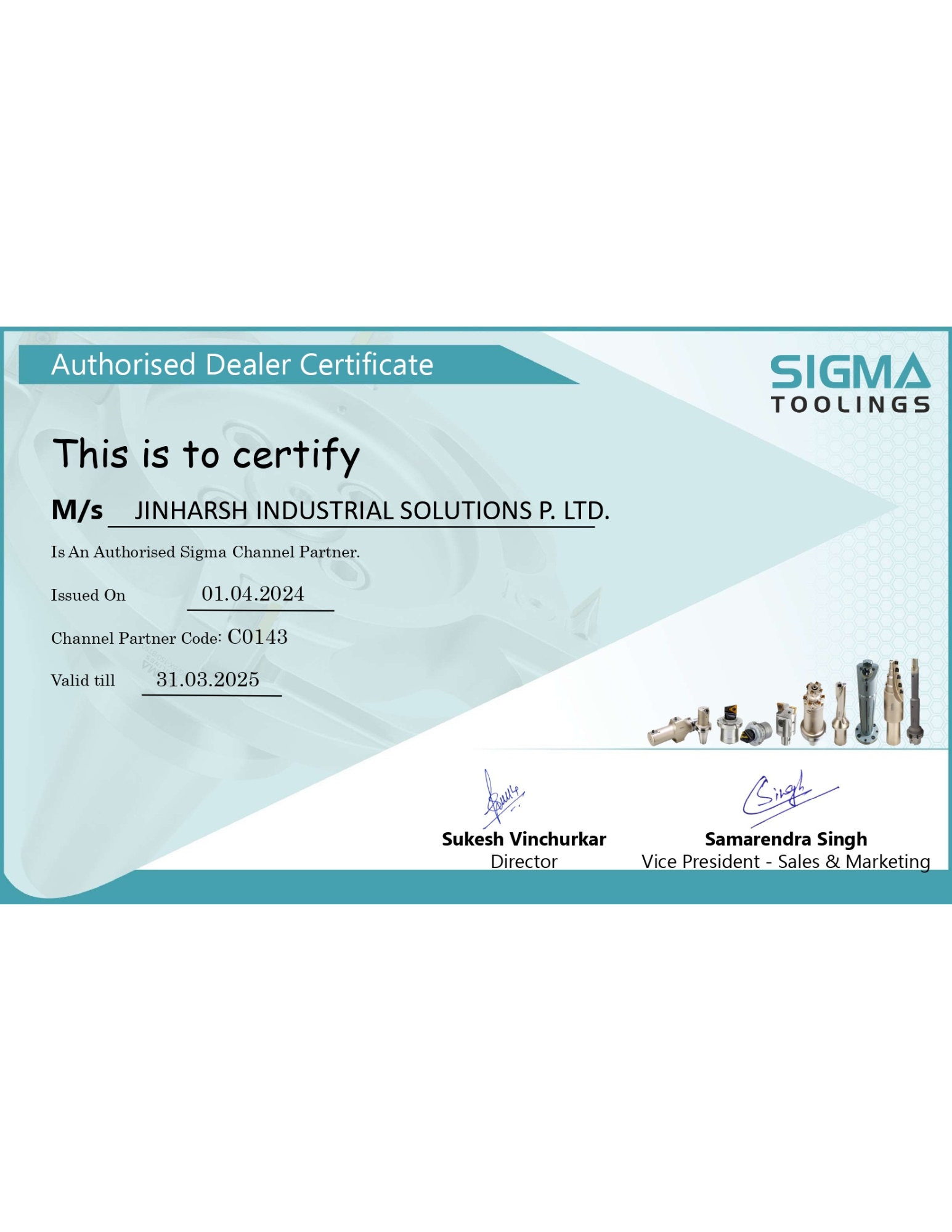 Sigma Toolings